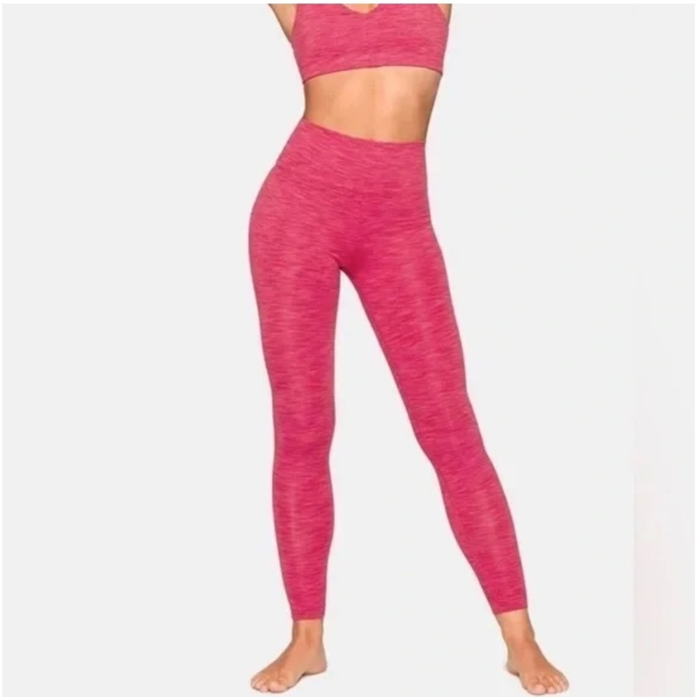 $25 sale Outdoor Voices high rise 7/8 legging pink heather Prickly Pear XS